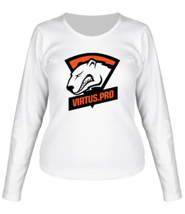 Женская футболка длинный рукав Virtus PRO Team
