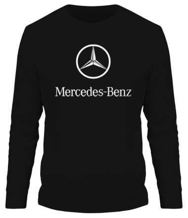 Мужская футболка длинный рукав Mercedes Benz