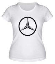 Женская футболка Mercedes фото