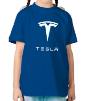 Детская футболка Tesla фото