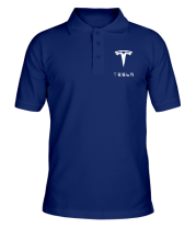 Мужская футболка поло Tesla фото