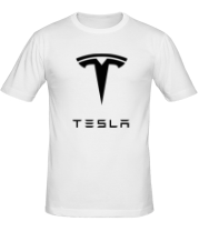 Мужская футболка Tesla фото