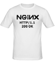 Мужская футболка Nginx 200 OK фото
