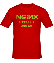 Мужская футболка Nginx 200 OK фото