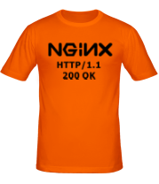 Мужская футболка Nginx 200 OK фото