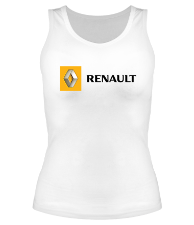 Женская майка борцовка Renault (logo)