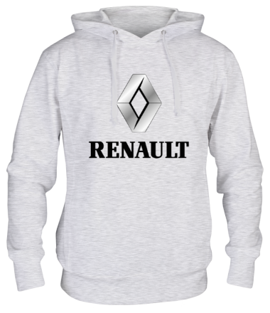 Толстовка худи Renault (logo_metal)