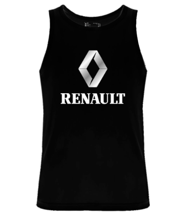 Мужская майка Renault (logo_metal)