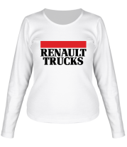 Женская футболка длинный рукав Renault Trucks фото