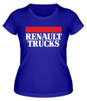 Женская футболка Renault Trucks фото