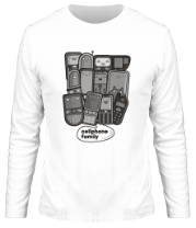 Мужская футболка длинный рукав CellphoneFamilly фото