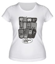 Женская футболка CellphoneFamilly фото