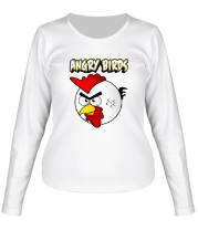 Женская футболка длинный рукав Angry birds фото