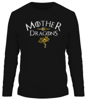 Мужская футболка длинный рукав Mother of Dragons фото