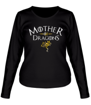 Женская футболка длинный рукав Mother of Dragons фото