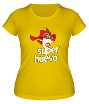 Женская футболка Super Huevo фото
