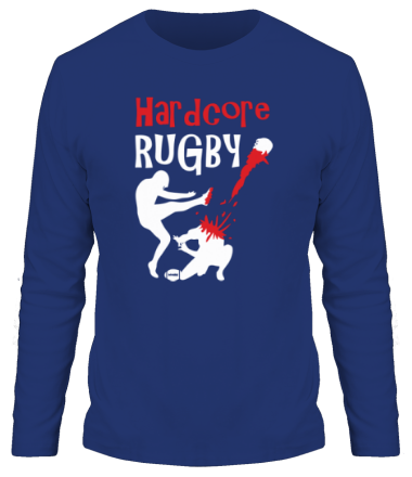 Мужская футболка длинный рукав Hardcore rugby