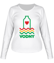 Женская футболка длинный рукав Vodny фото