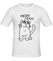 Мужская футболка Meow yeah! фото