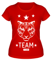 Женская футболка Tiger time фото
