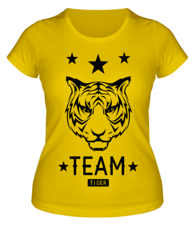 Женская футболка Tiger time