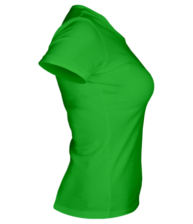 Женская футболка Поехавший | Зелёный слоник