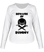 Женская футболка длинный рукав Bunny фото
