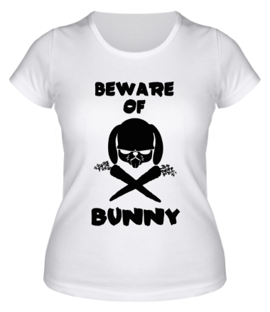 Женская футболка Bunny