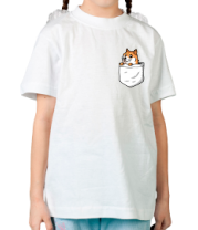 Детская футболка Карманный Doge фото