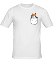 Мужская футболка Карманный Doge фото