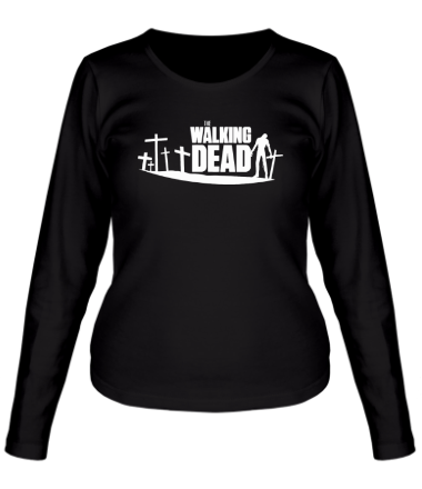 Женская футболка длинный рукав The Walking Dead