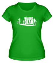 Женская футболка The Walking Dead фото