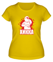 Женская футболка Хикка (пятно) фото