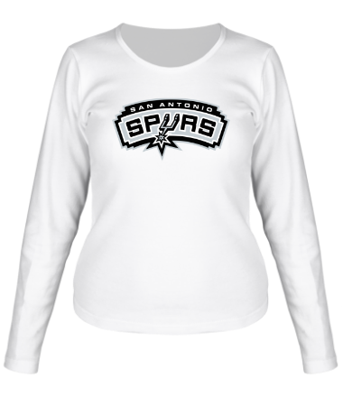 Женская футболка длинный рукав Spurs
