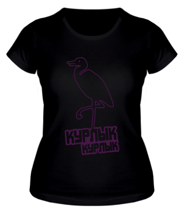 Женская футболка Курлык-курлык