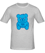 Мужская футболка Муж медвежонок фото