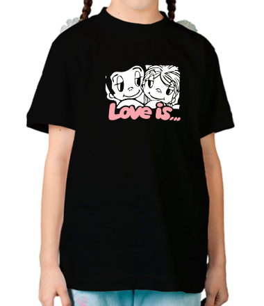 Детская футболка Love is
