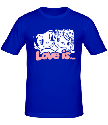 Мужская футболка Love is