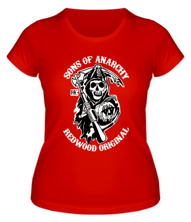 Женская футболка  Sons of Anarchy