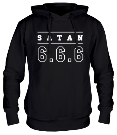 Толстовка худи Satan 666