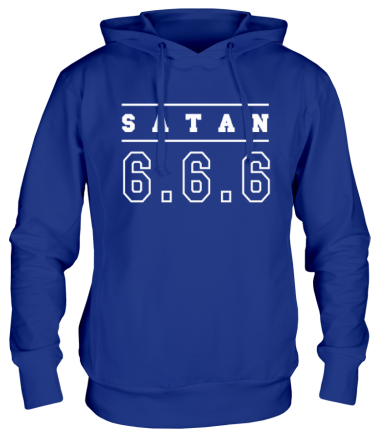 Толстовка худи Satan 666