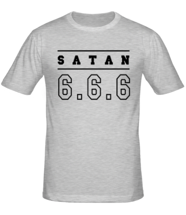 Мужская футболка Satan 666