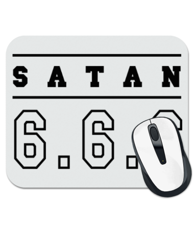 Коврик для мыши Satan 666