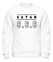 Толстовка без капюшона Satan 666 фото