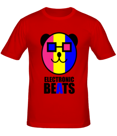 Мужская футболка Electronic beats