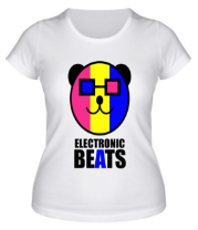 Женская футболка Electronic beats фото