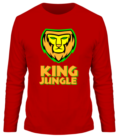 Мужская футболка длинный рукав King Jungle