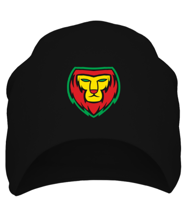 Шапка Lion red yellow green