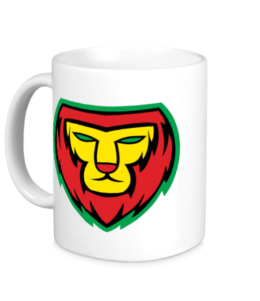 Кружка Lion red yellow green
