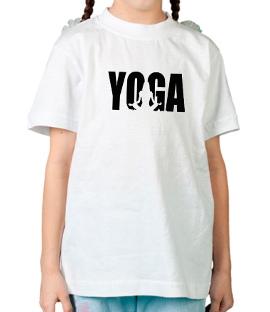 Детская футболка Йога
